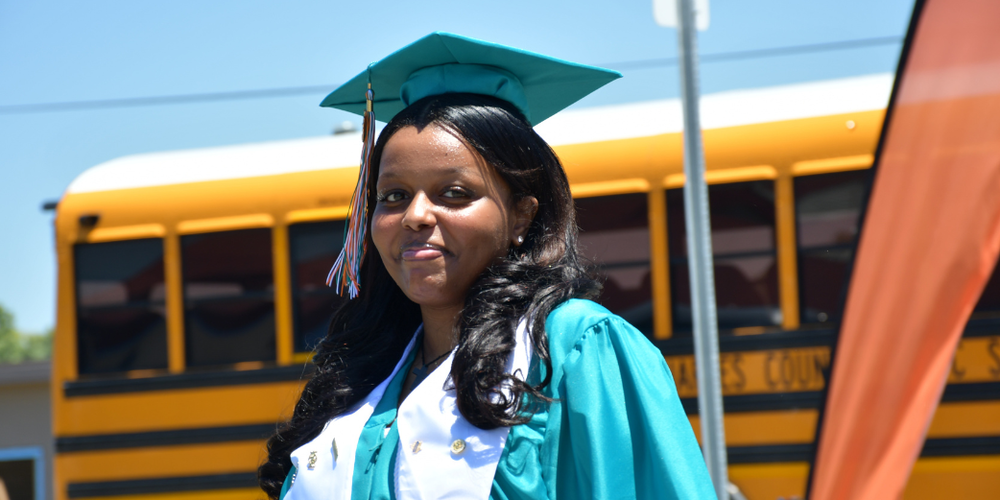 Westlake Graduate smiling 