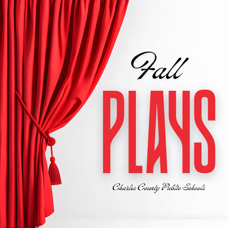 a red curtain with the words fall plays