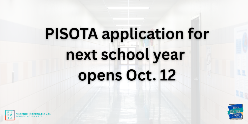 PISOTA Application Opening Art