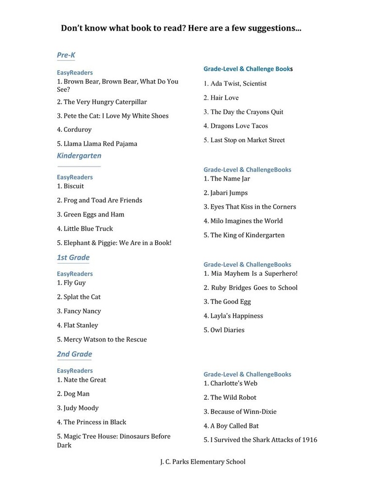 Book Suggestions
