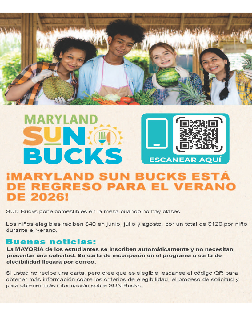 sun bucks spanish flier