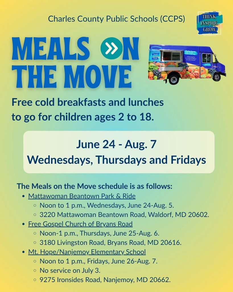 Meals on the Move informational flyer