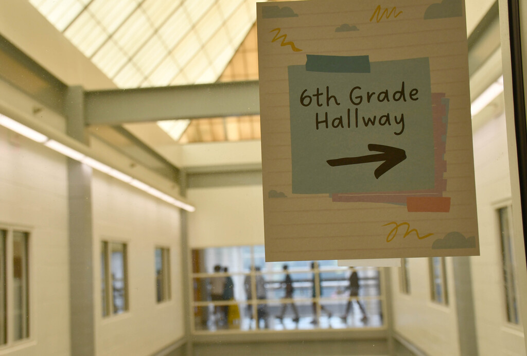 Sixth grade sign