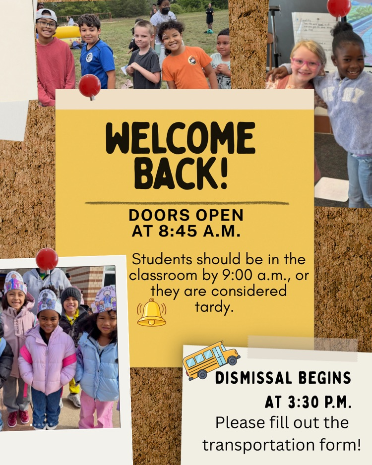 Back to school arrival and dismissal 