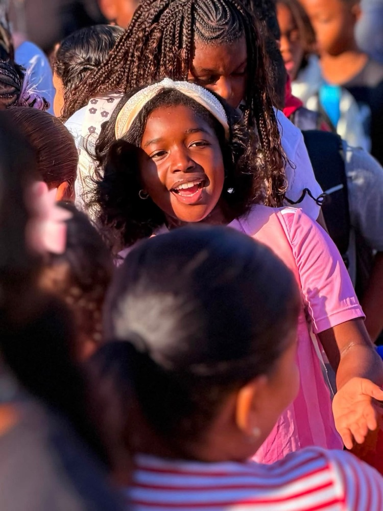 students smiling 