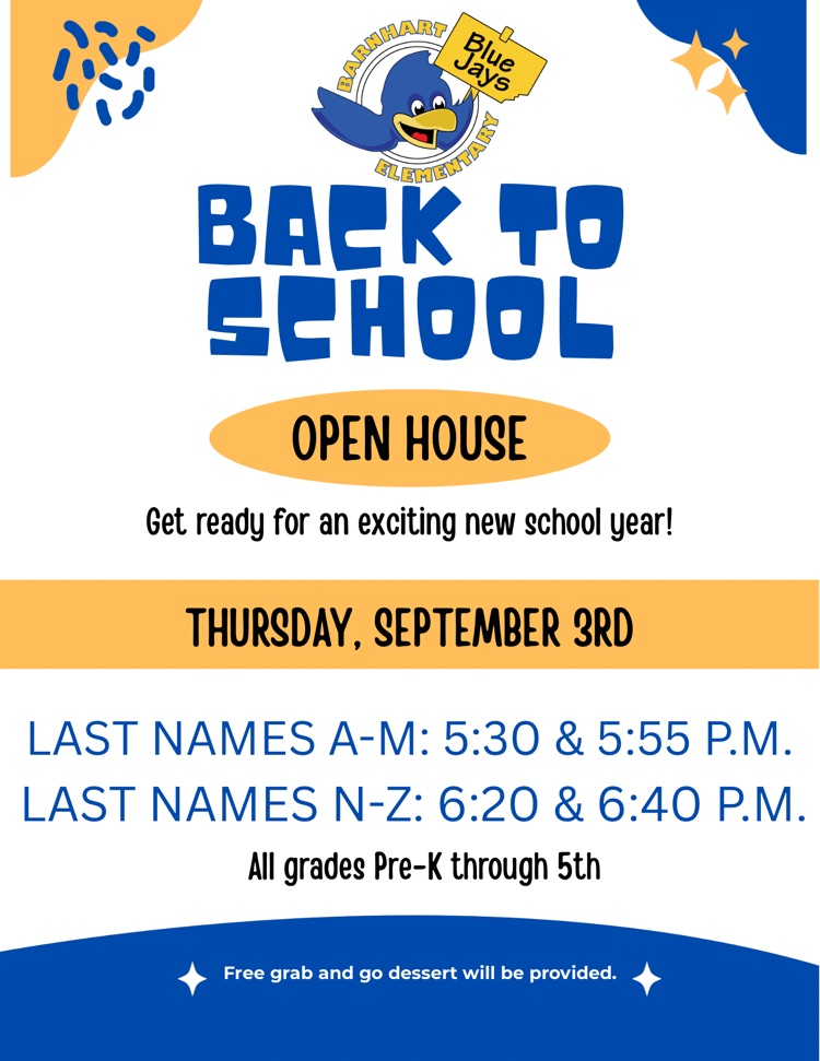Open House September 3rd