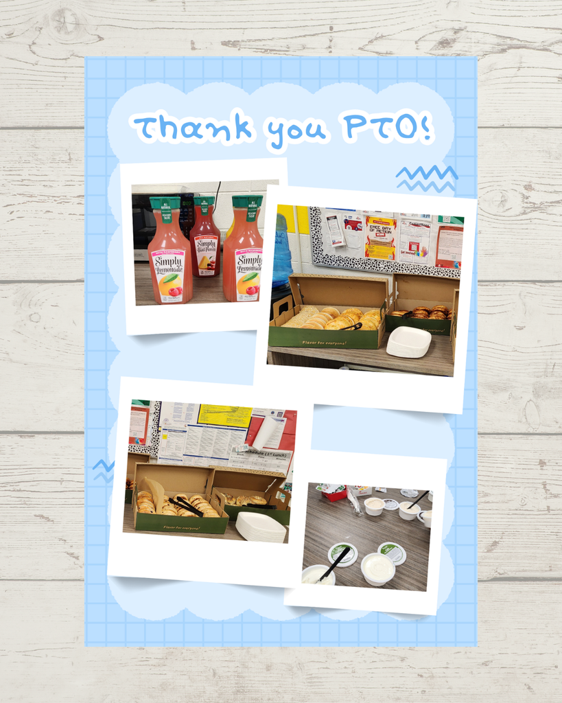 Photo Collage with breakfast pictures