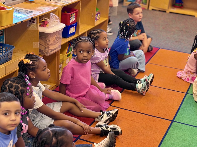 students on carpet 