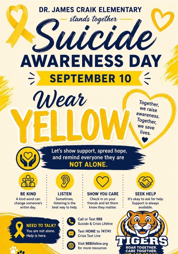 9-10 Wear yellow