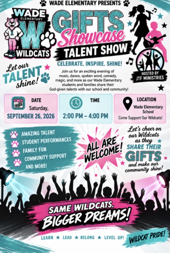 talent showcase flyer 
