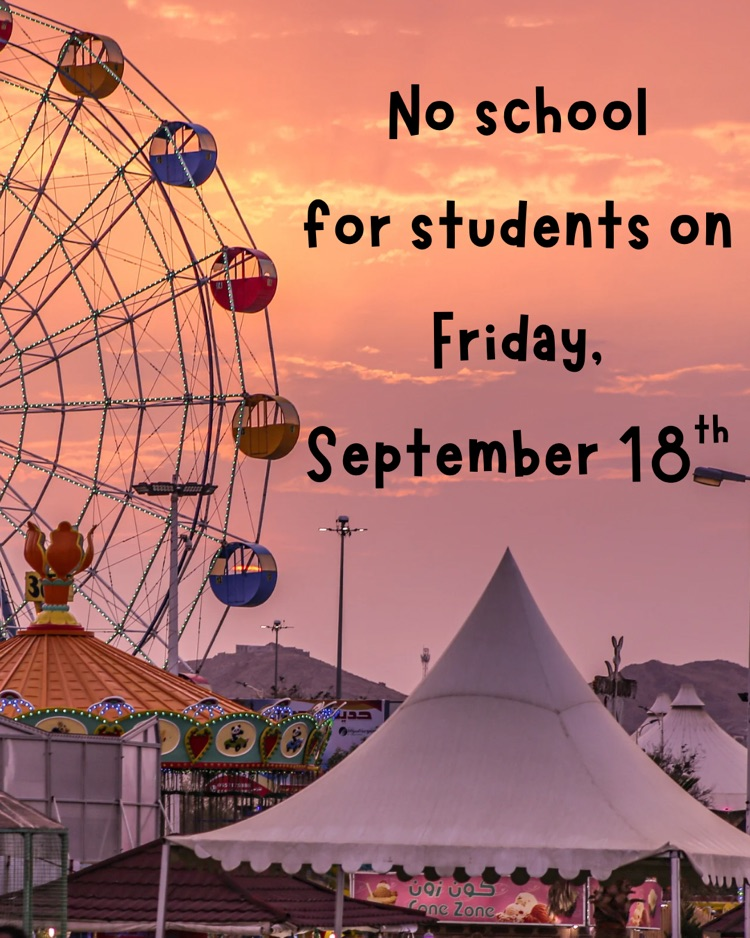 Fair day, no school