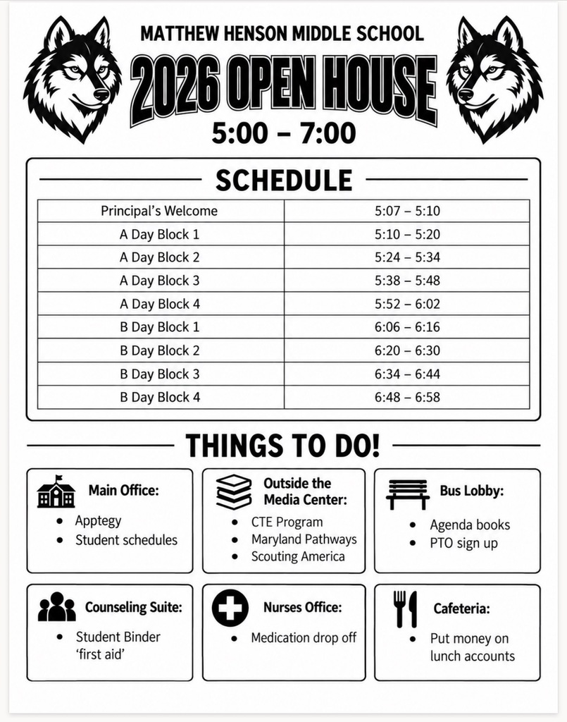 Chat with the Main Office, Media Center, Nurse, cafeteria, and the counselors. 