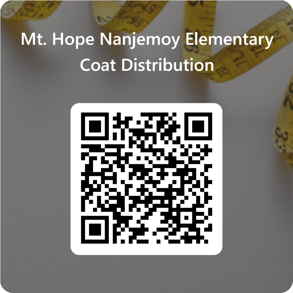 QR Code to request a coat