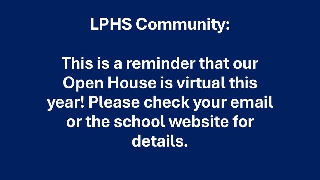 Open House