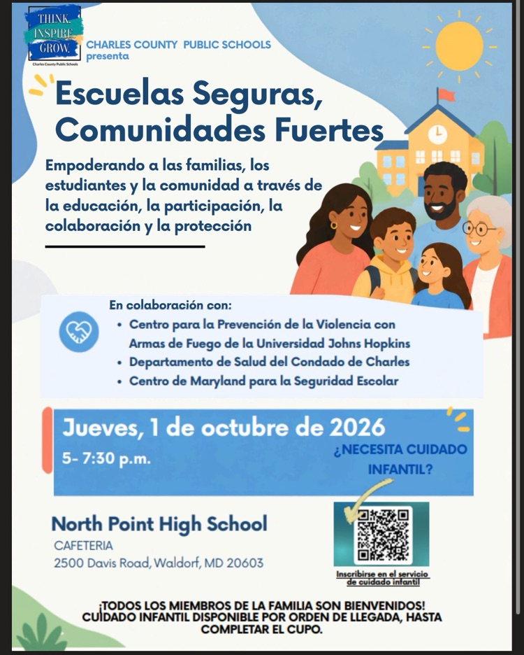safe school flyer in Spanish 