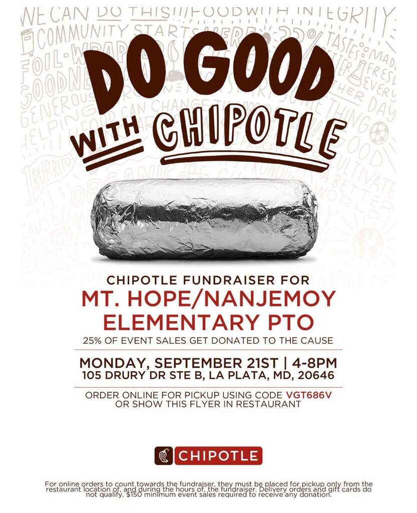Chipotle fundraiser