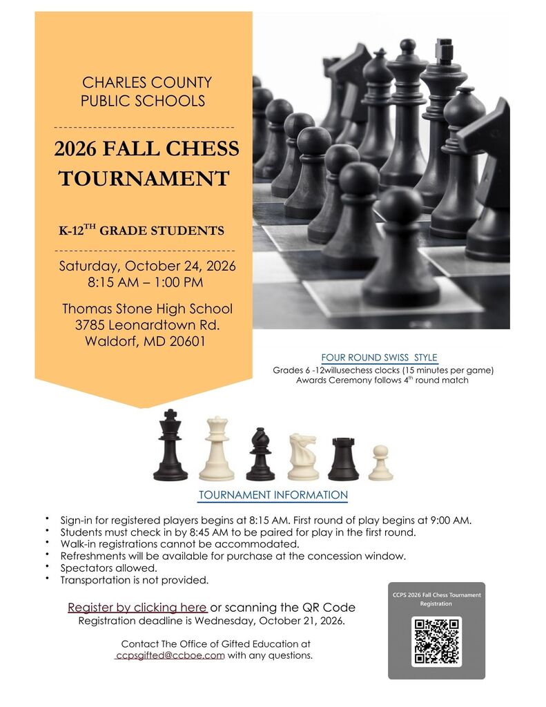 CCPS Fall Chess Event 