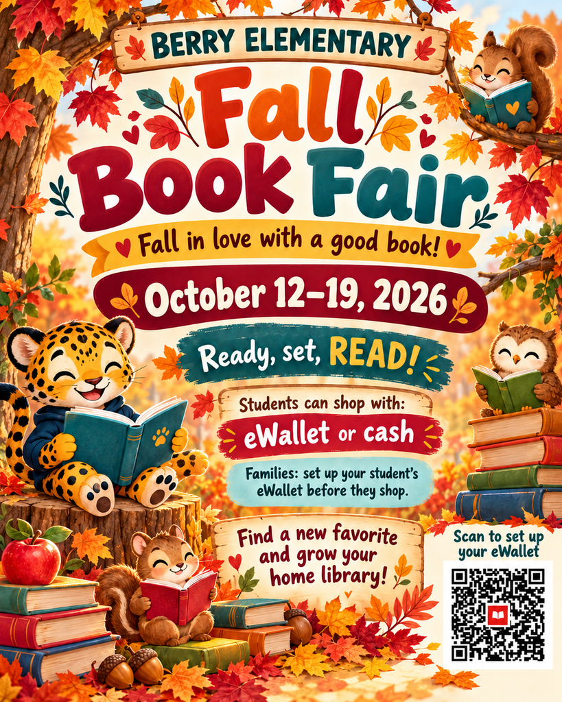 The Berry Fall Book fair is next week!