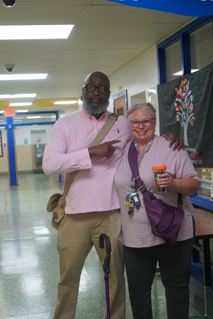 💗 Glymont Goes Pink 💗  Our school community is proud to wear pink in recognition of Breast Cancer Awareness Month. Today, we honor the strength of survivors, celebrate hope, and raise awareness for a cause that touches so many lives. 🎀 #GlymontGoesPink #BreastCancerAwareness