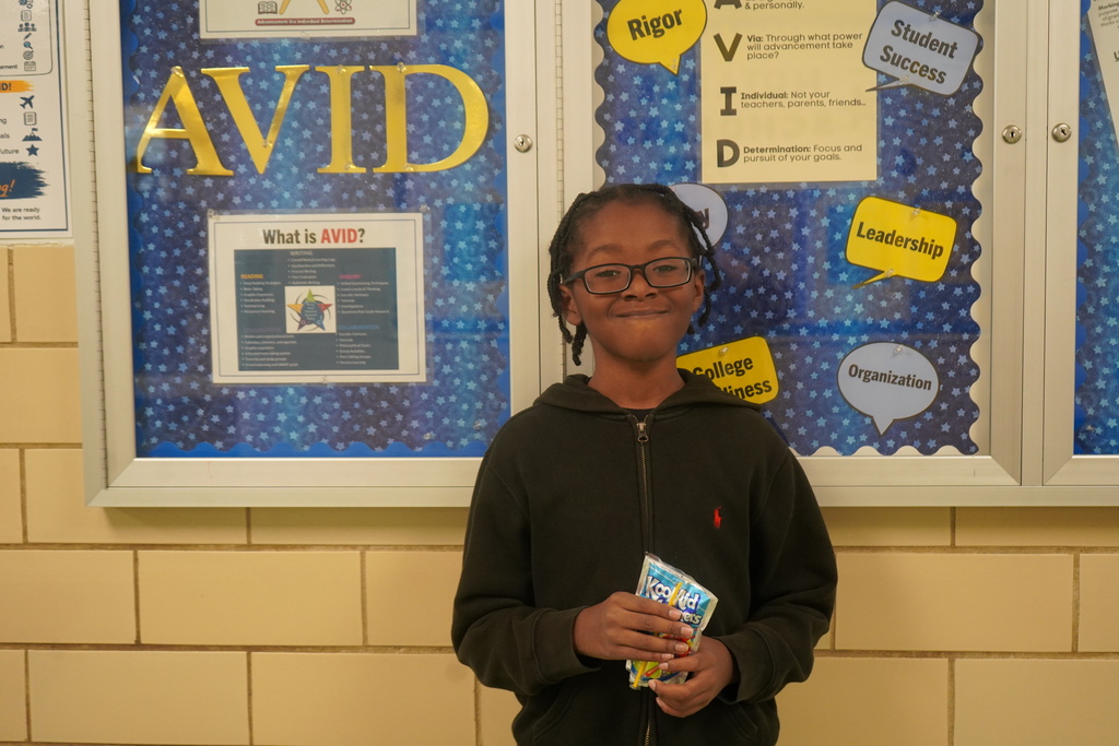 Positive Office Referral Recipients at Glymont Middle School
