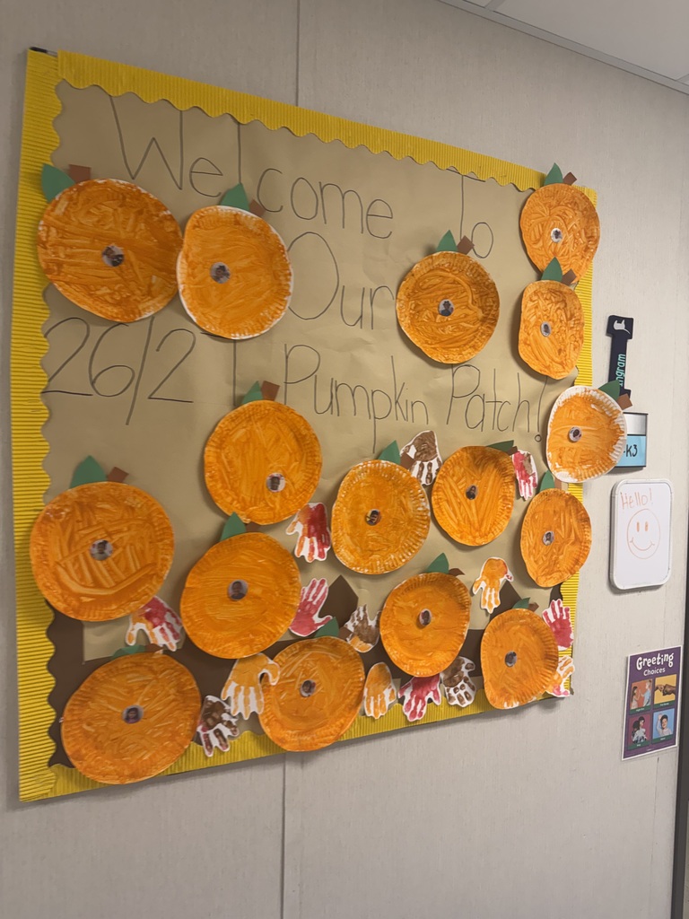 welcome to our pumpkin patch