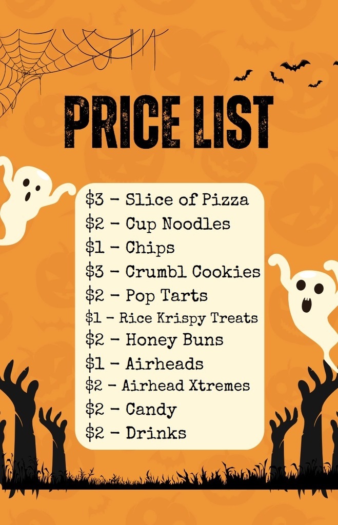 price list