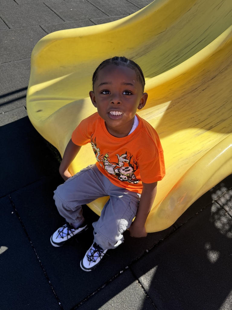 wearing his orange!