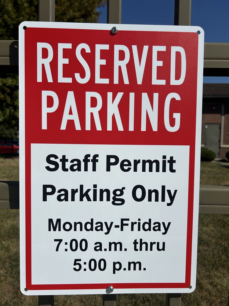 reserved parking
