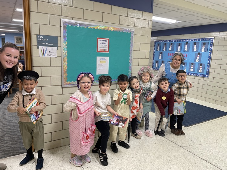 Dressed as 100 year olds