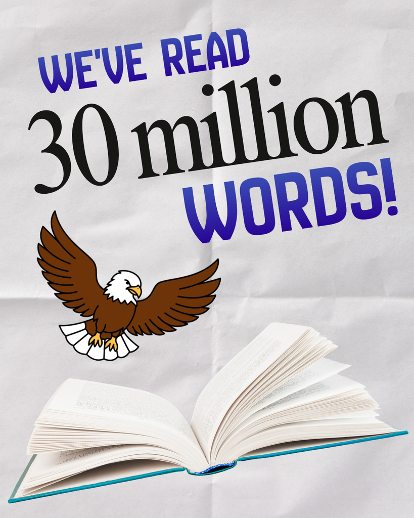 We've read 30 million words!