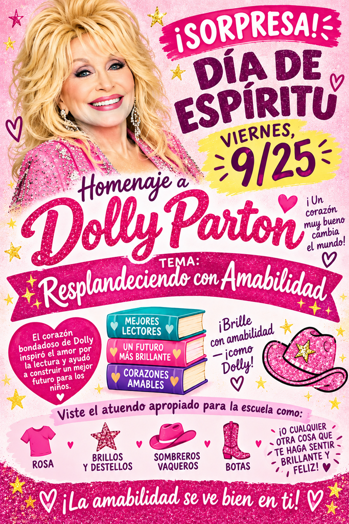 Dolly Parton Spirit Day on 9/25