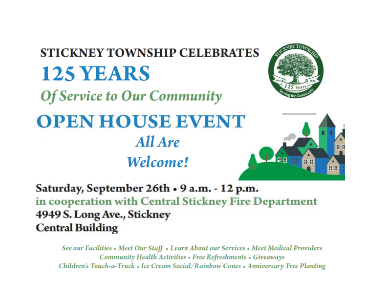 Stickney Township Open House