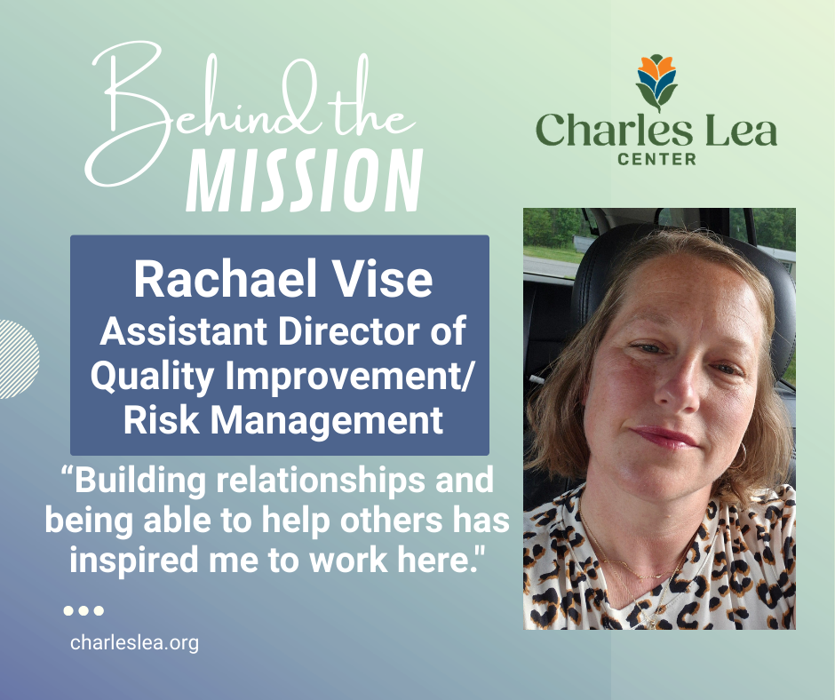graphic with picture of Rachael Vise