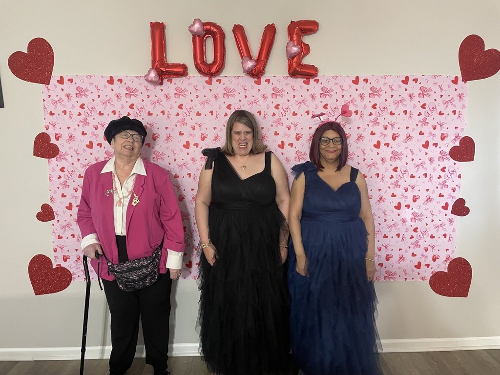 3 women ready to go to a dance