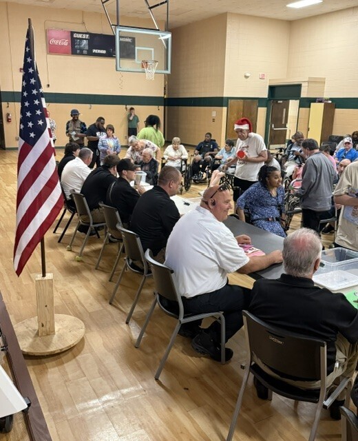 overall shot of event