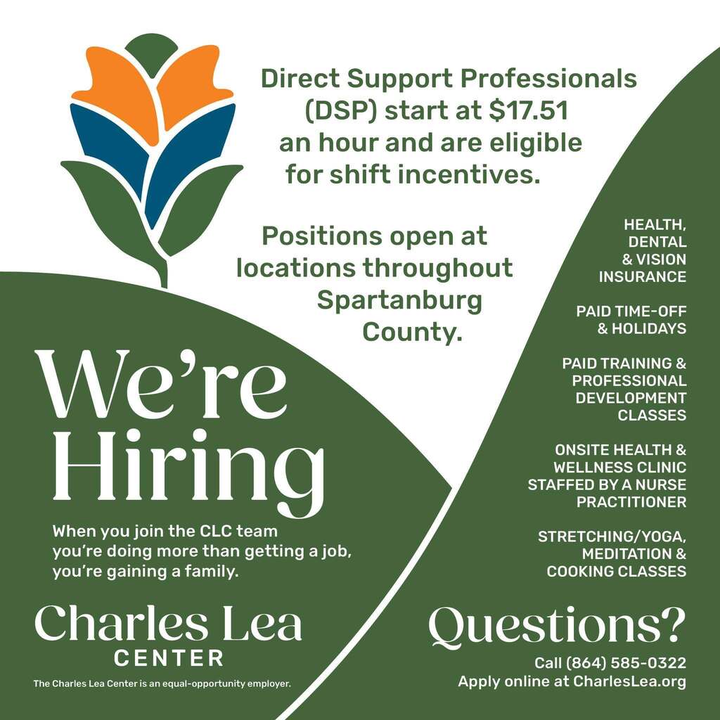 Now Hiring Flier