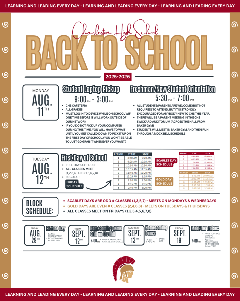 CHS back to school