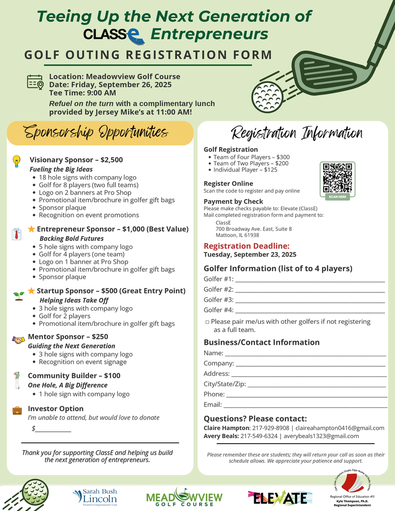 class e golf outing