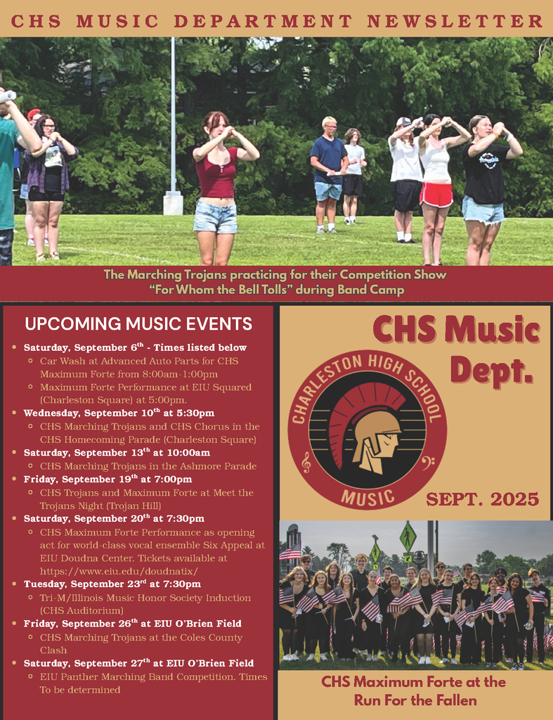 Music Dept. Sept. Newsletter page 1