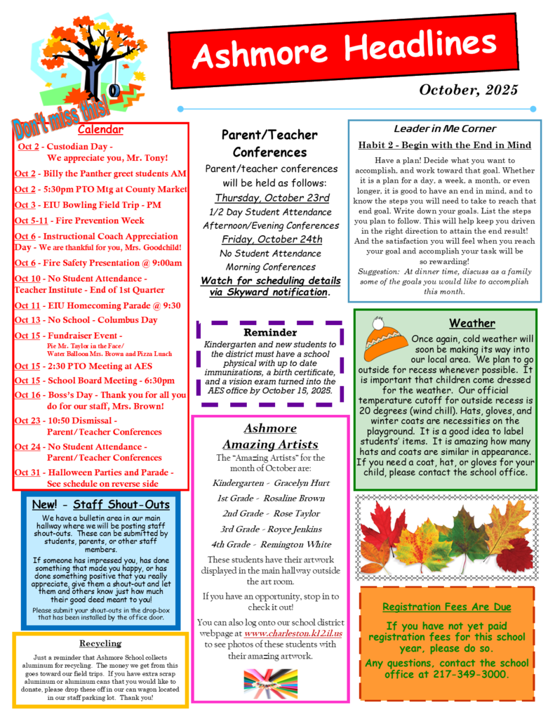 Newsletter October