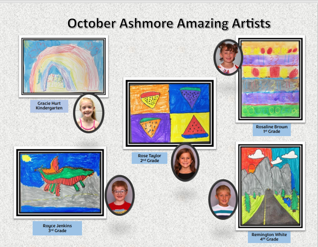 October Amazing Artists