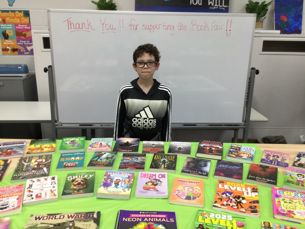 Thank you for supporting the CMS Book Fair!