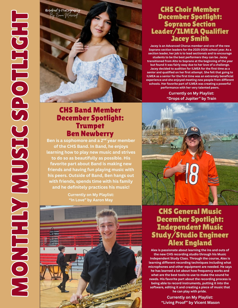 Monthly CHS Music Department Spotlight