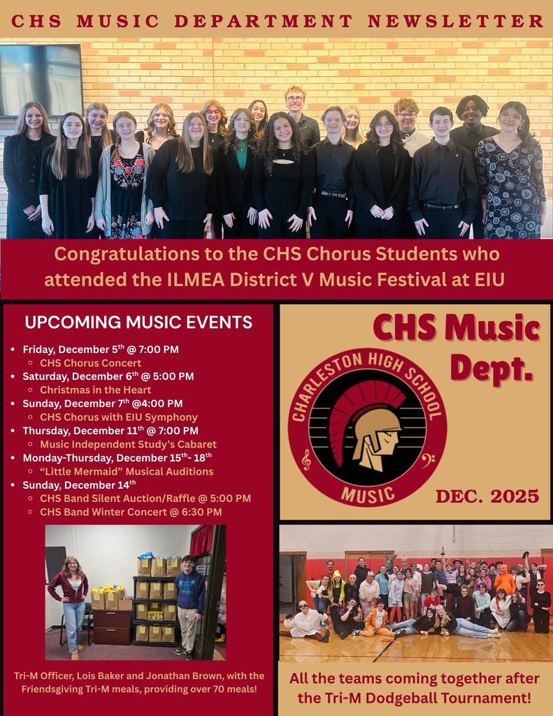 December Music Department Newsletter Page 1