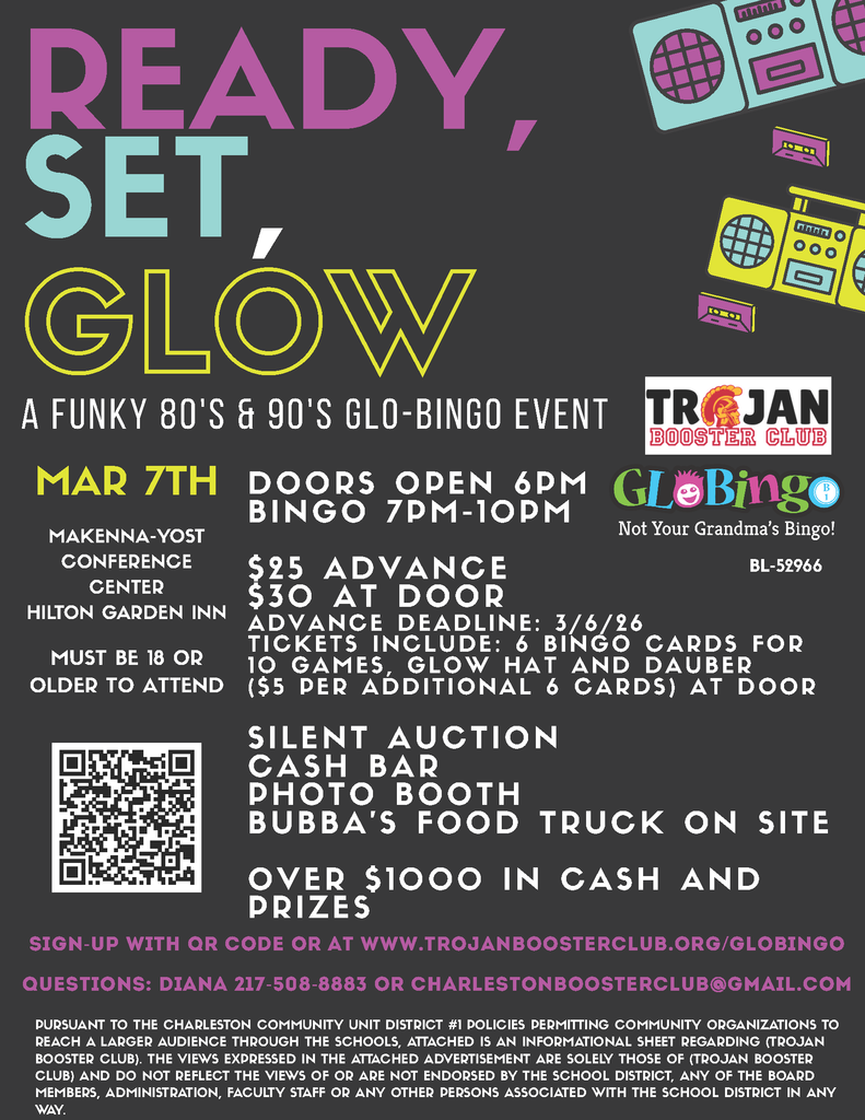 TBC Glow Bingo