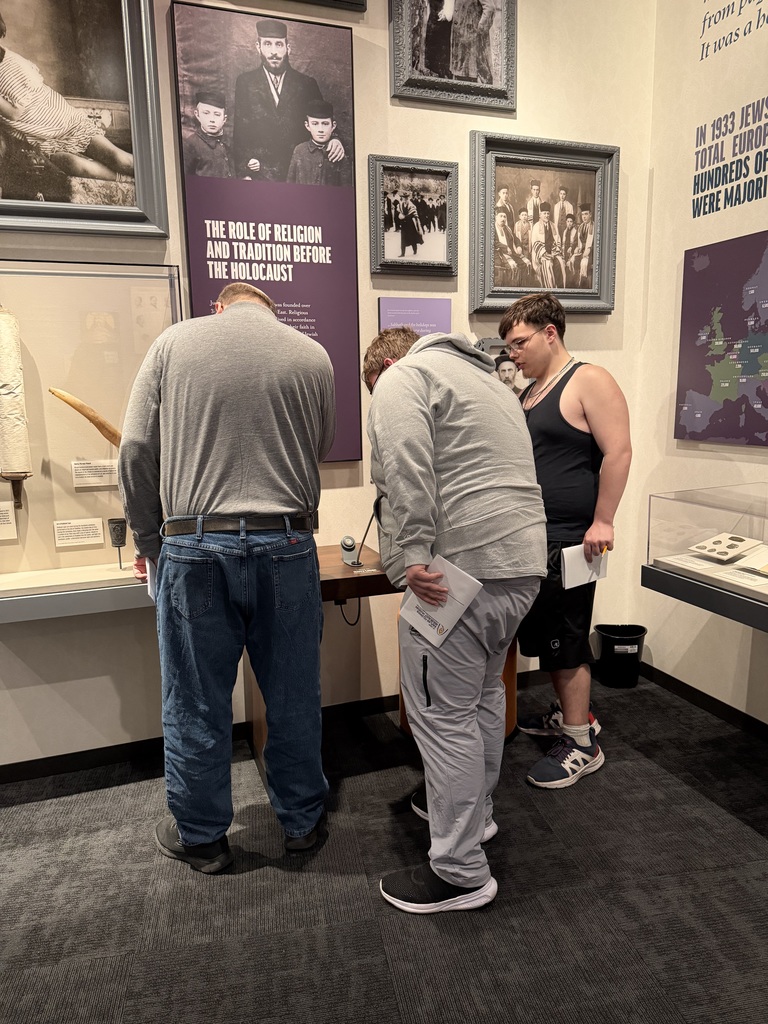 Listening to testimonies 