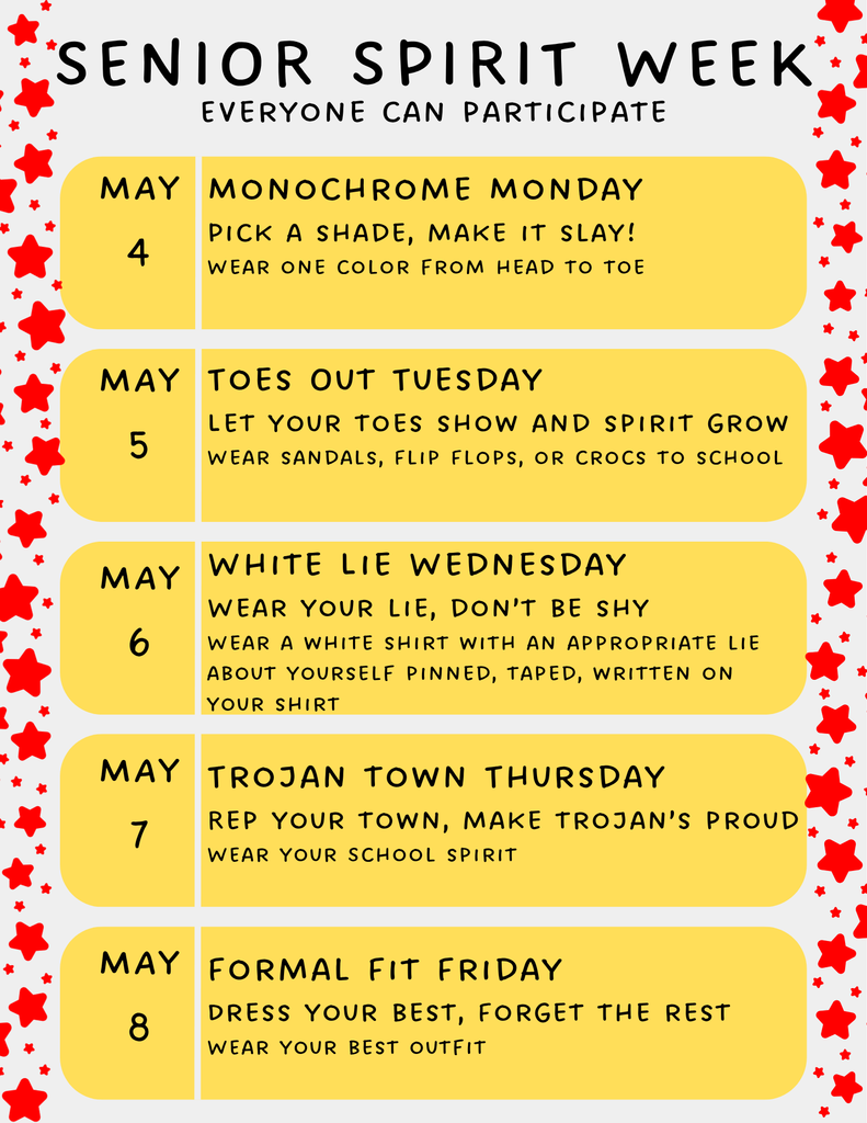 Senior Spirit Week