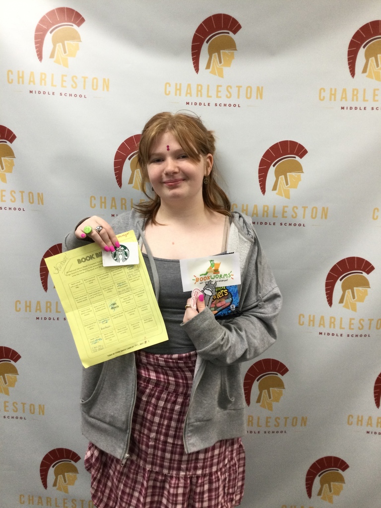 Lee completed the Book Bingo challenge for the month!  Congratulations!