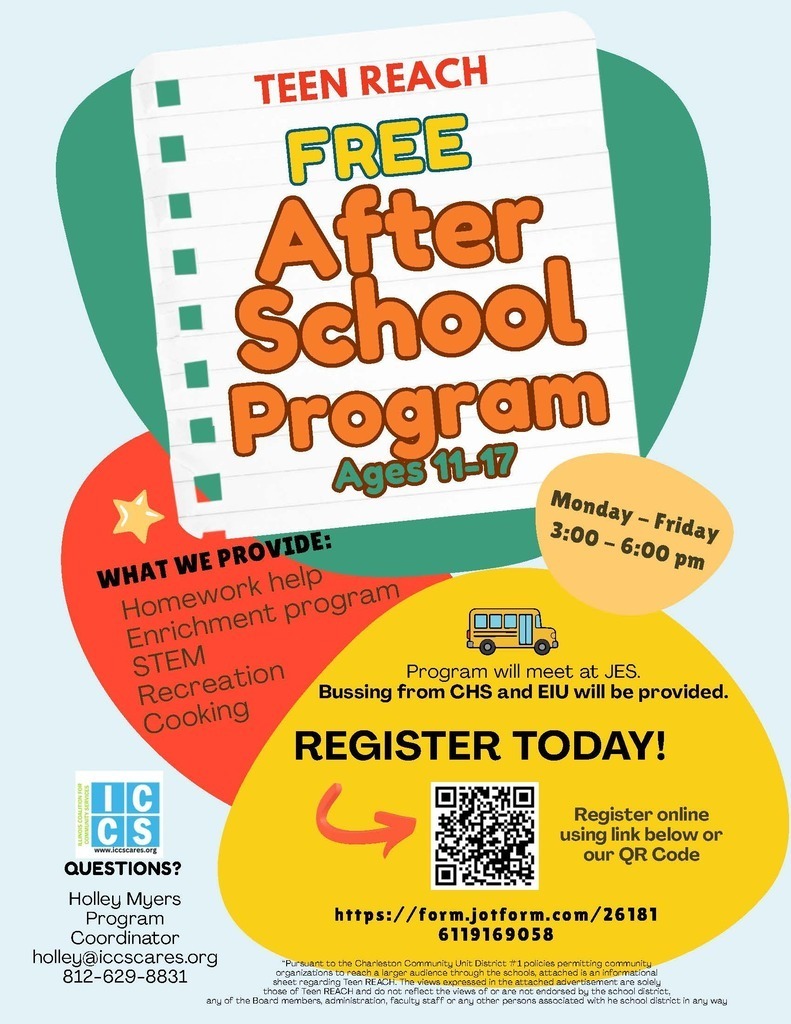 Teen Reach flyer
