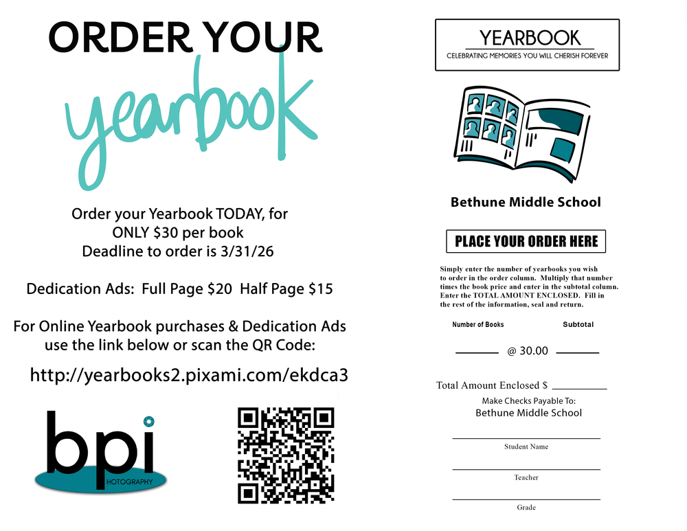 Yearbook Order Form
